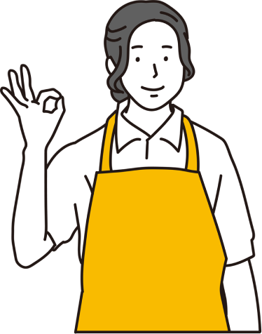 古書河島のスタッフのイラスト