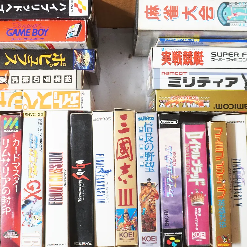 古書河島の買取ジャンル:メディア類(レコード・CD・DVD・ゲーム)